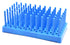 EISCO Blue Plastic Peg Drying Rack, Pack of 2, Holds 50 16mm Test Tubes