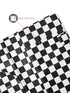 Waitress Server Book Retro Checkerboard Server Wallet Organizer, Simple Guest Check Holder for Restaurant Waitstaff