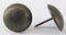 Premium Upholstery Tacks, 1-inch Diameter Nailhead Pins, Large Decorative Trim for Furniture (50, Dark Natural)