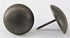 Premium Upholstery Tacks, 1-inch Diameter Nailhead Pins, Large Decorative Trim for Furniture (50, Dark Natural)