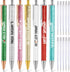 Sherr 7 Pcs Fancy Pens for Women, Cute Sparkly Glitter Pens with 10 Pcs Black Ink Refills, Pretty Gifts