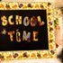 Thanksgiving Turkey Bulletin Board Border - Fall Pumpkin Borders for Classroom Decoration (36Ft)