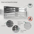Vent Systems 10" x 4" Inch Aluminum Air Vent Cover, Quality Air Return Grill for HVAC Home Ventilation