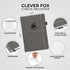 Clever Fox Check Register Book - Deluxe Transaction Register, Accounting Ledger Book, Checkbook Register & Checking