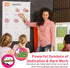 Sweetzer & Orange Spanish Stickers for Teachers and Parents, 1008 Reward Labels, 9 Assorted Designs, 1 Inch