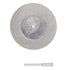 10Pcs Diamond Cutting Wheel Diamond Cutting Discs Cut Off Wheel Blades Set Power Rotary Tool Parts for Wood Metal Stone with Connecting Rods(60mm / 2.4in)
