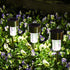SOLPEX Solar Garden Lights Outdoor, 6 Color 12 Pack Stainless Steel Led