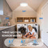 Closets Closet, 3 Dimmable, 1Pack KINDEEP Rechargeable Motion Sensor Ceiling Light with Remote: Battery Operated
