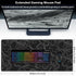 Canjoy Gaming Mouse Pad, Topographic Contour 35.4x15.7inch Large Extended Mouse Mat for Office, Home, Keyboard Full Desk