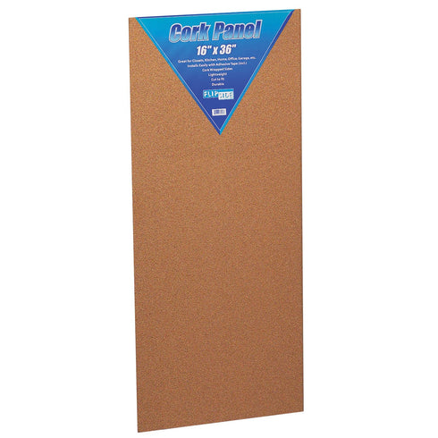 Flipside FLP37016 Cork Panel, 16" Width, 36" Length