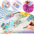620Pcs Packaging Thank You Cards and Stickers for Supporting My Small Business, Holographic Thank You Labels for Your