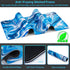 Canjoy Large Gaming Mouse Pad - Fluid Pattern, 31.5x11.8inch Extended Computer Mouse Mat for Gaming, Office, Home