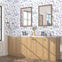 17.5" 393", Laatse Purple Leaf Wallpaper Peel and Stick, Blue Eucalyptus Contact Paper x Modern Botanical Wall Paper