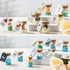 60 Set Fumete Employee Appreciation Gifts Bulk for Teacher Nurse Animal Pun Note Card Funny Resin Desk Pet Small Thank