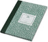 National 53010 Lab Notebook, Legal Rule, 10 1/8 x 7 7/8, White, 96 Sheets