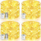 4-Pack 132FT 400LED Fairy Lights Battery Operated with Timer&Remote, Waterproof Twinkle Lights