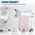 3-Arm Magnetic Swivel Towel Rack, Stainless Steel Towel Bar, Magnetic Paper Towel Holder for Fridge,Magnetic Towel