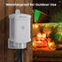 15 120V SURAIELEC AMP WiFi Smart Timer Switch for Outdoor Electrical Boxes, WiFi Pool Timer, for Waterproof Outlet