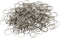 PATIKIL Mini Split Rings, 400 Pack 12mm/0.5" OD Split Circular Ring Stainless