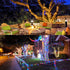 33ft 100 JMEXSUSS LED Color Changing String Lights Plug in, Warm White & Multicolor Christmas Tree Lights Indoor