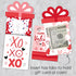 Set 8 Big Dot of Happiness Assorted Happy Valentines Day - Valentine Hearts Party Money and Gift Card Sleeves - Nifty