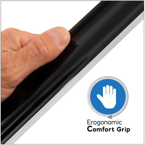 18 Inch Long Anodized Aluminum Straight Edge Bar with .001 Tolerance for Checking Straightness on Metal Surface Tops