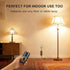 Dimmer 350W Dimmer IP65 Dimmer 100FT Outdoor for String Lights Plug-in with Remote Control & Timer, Waterproof LED