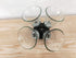 Hammered 4.75 4.9 2.25. Ceiling Fan Light Covers, Glass Replacement Shades for Ceiling Fans, and Light Fixtures, Bell