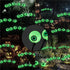 Dazzle Bright Halloween Decorations Outdoor, 2 Pack 12LED Solar Eyeball Pathway Lights, Scary Waterproof Green Firefly