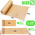 Honeycomb Packing Paper, MINHAO 15"x165' Eco Friendly Packing Paper for Moving Recyclable Honeycomb Paper Moving Supplies Bubble Paper Wrapping Protective Roll, With 36 Fragile Sticker Labels