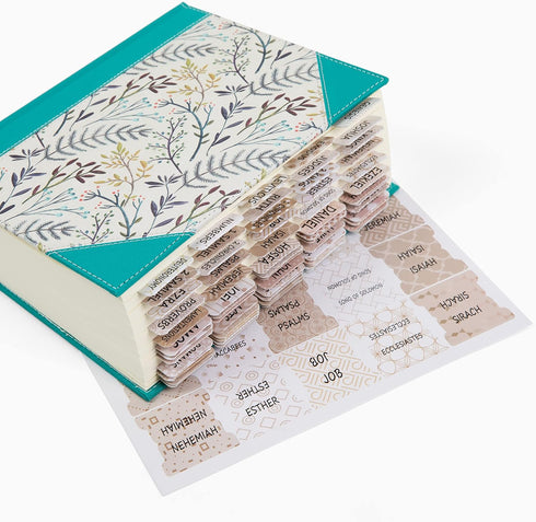 Mr. Pen Bible Tabs for Catholic or Other Bibles, 75 Laminated Tabs for Journaling, Old and New Testament, Bible Tabs