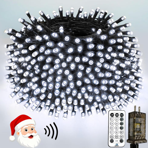 Voice Controlled Christmas Lights with Remote, 165 FT 500 LED String Lights