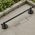 16-29 Inches Towel Racks for Bathroom, NEWRAIN Adjustable Retractable Brass Towel Bar, Oil Rubbed Bronze Wall Mounted