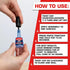 Loctite Super Glue Brush On, Clear, 0.18 fl oz Bottle, 6 Pack - Quick Dry Adhesive for Crafts & Repair