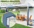 KOMOHOM 5" 5" 2.5" (4 X X Heavy Duty L Brackets for Wood PCS), L-Shaped Corner Brackets for Shelving and Furniture