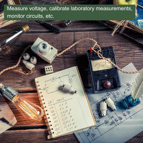 YOKIVE Analog Panel Voltmeter, DC 50V Volt Meter Measuring Gauge for Circuit Testing Measurement Equipment