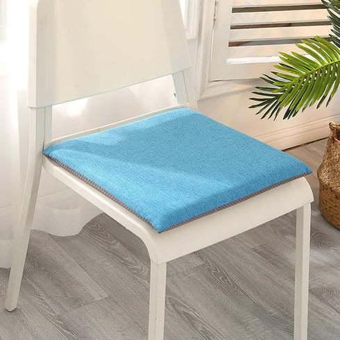 GWTYR Memory Foam Chair Cushion for Office Chair,Square Thicken Dining Chair Pad Cushion