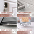 Bampix 64 Pack, 0.5 Inch Jelly Button Clear Cabinet Door Bumpers, Self-Adhesive Rubber Pads, Sound-Dampening Stoppers