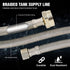 Highcraft CNCT27413-OM1 Tank Supply Line, 12 in, Stainless Steel
