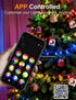 200 66Ft echosari Smart Christmas String Lights, LED Color Changing Fairy Light with App, Music Sync RGB Built in Chip