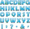 Qyeahkj 150 PCS Large 7" Font Bulletin Board Letters Punctuation Cutout Combo Under The Sea Theme for Classroom Decor