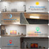 Counter Closet 5-Pack, 6500K Motion Sensor Under Cabinet Lights, Magnetic Rechargeable Under Light, Wireless Night