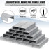 Yahenda 18 Pieces Black Staplers Bulk with Staples, 20 Sheet Capacity for Office and School