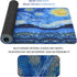 Van Gogh Starry Night Extended Large Gaming Mouse Pad, 31.4"x11.8" Non-Slip Rubber Base XL Mousepad