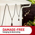 Command 16 20 (17017CLR-AWES), (17017CLR-AW-E) Outdoor Light Clips, clips, strips, Water-Resistant Adhesive Clear