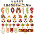 Whaline 66Pcs Fall Bulletin Board Kit Happy Thanksgiving Bulletin Board Set Gnome Maple Leaves Decoration Border Cutout with Glue Points for Fall Harvest Thanksgiving Classroom Office Home Decor by Whaline