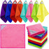 Gersoniel 8 Pcs Magnetic Cleaning Cloth Dry Erase Reusable Magnetic Microfiber Whiteboard