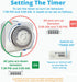 Q6914 Mechanical Timer for Low Voltage Landscape Lighting Transformer by Lightkiwi