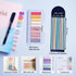 WSCHU Book Tabs for Annotating Books - 2320Pcs, 104 Colors Morandi Sticky Tabs, Writable & Repositionable