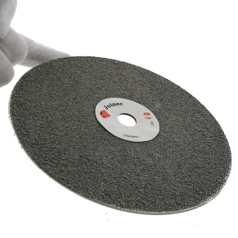Diamond Grinding Disk, 6" inch 150mm Faceting Flat Lap Disc, Lapidary Sanding Discs Coated Grit 60 Coarse
